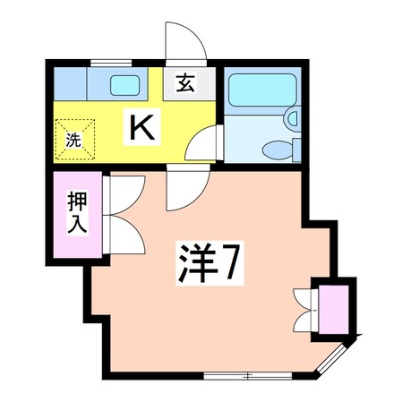 メイ・ウィンドⅡの物件間取画像